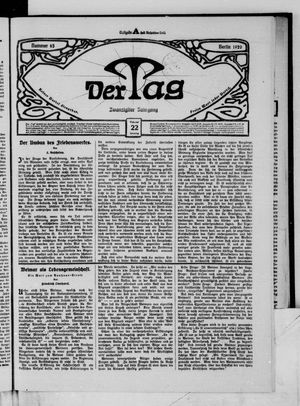 Der Tag vom 22.02.1920