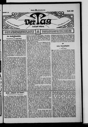 Der Tag vom 27.05.1920