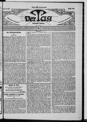 Der Tag vom 28.11.1920