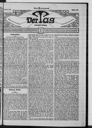 Der Tag vom 01.12.1920