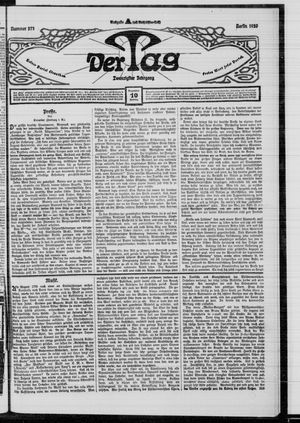 Der Tag vom 10.12.1920