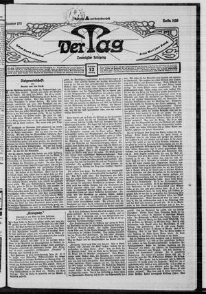 Der Tag vom 12.12.1920