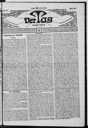 Der Tag vom 14.12.1920