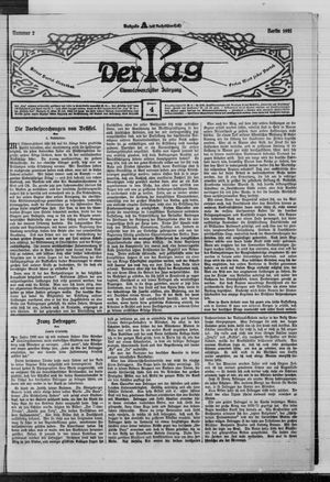 Der Tag on Jan 4, 1921