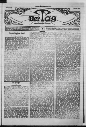 Der Tag on Jan 5, 1921