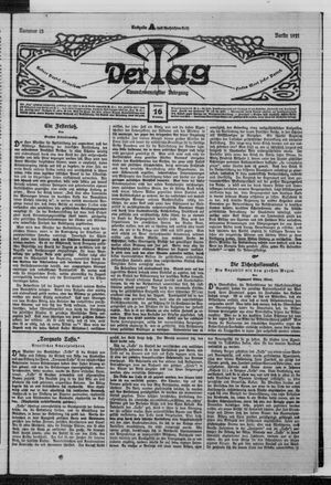 Der Tag on Jan 16, 1921