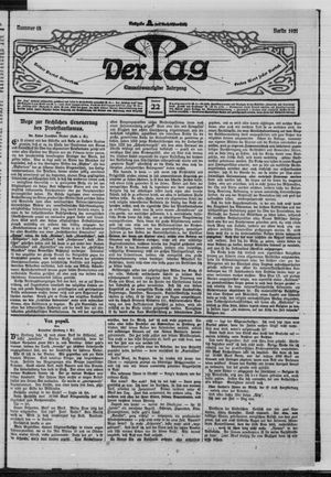 Der Tag vom 22.01.1921