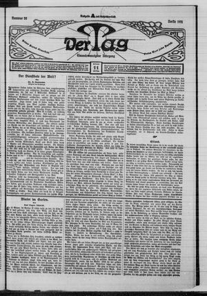 Der Tag vom 11.02.1921