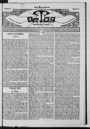Der Tag vom 17.02.1921