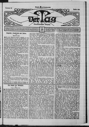 Der Tag vom 23.02.1921
