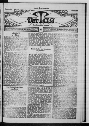 Der Tag vom 17.03.1921