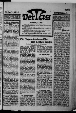 Der Tag vom 04.05.1921