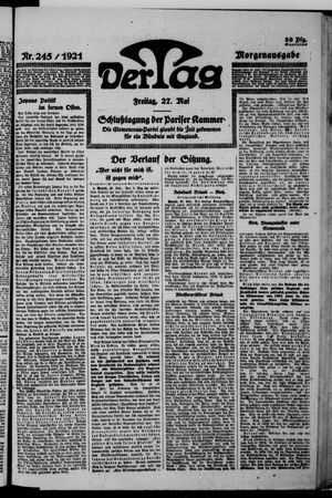 Der Tag on May 27, 1921