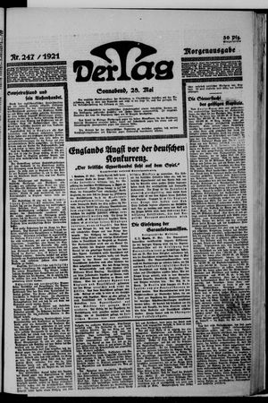 Der Tag on May 28, 1921