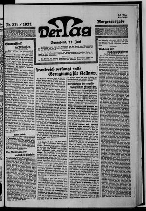 Der Tag on Jun 11, 1921