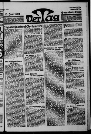 Der Tag vom 18.06.1921