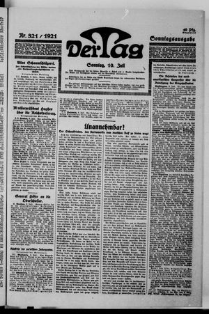 Der Tag on Jul 10, 1921