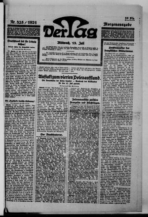 Der Tag on Jul 13, 1921