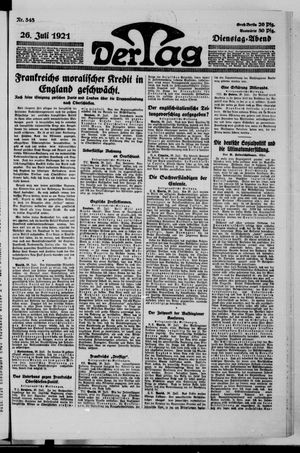 Der Tag vom 26.07.1921