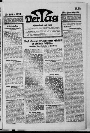 Der Tag on Jul 30, 1921