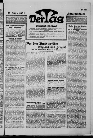 Der Tag on Aug 20, 1921