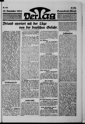 Der Tag on Nov 19, 1921