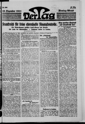 Der Tag on Dec 19, 1921