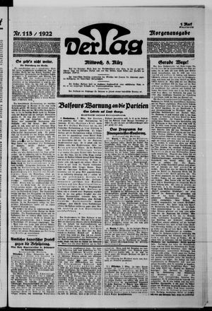 Der Tag on Mar 8, 1922
