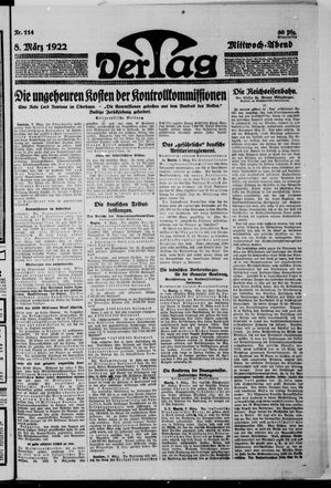Der Tag on Mar 8, 1922
