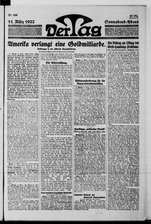 Der Tag vom 11.03.1922