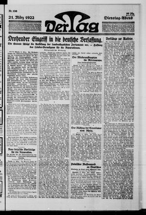 Der Tag vom 21.03.1922