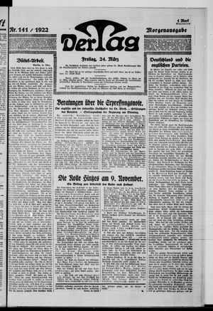 Der Tag vom 24.03.1922