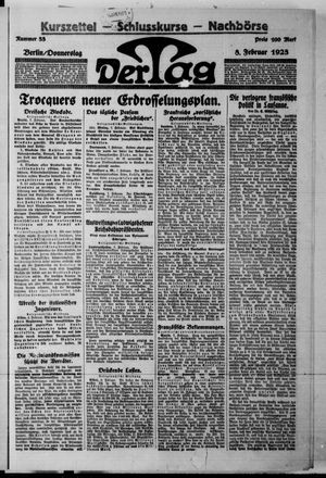 Der Tag on Feb 8, 1923