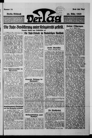 Der Tag vom 28.03.1923