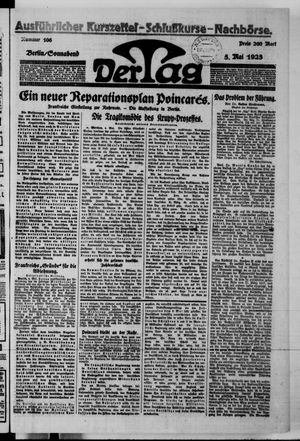 Der Tag vom 05.05.1923