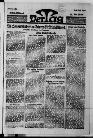Der Tag vom 23.05.1923
