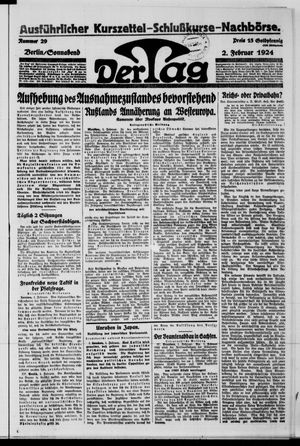 Der Tag on Feb 2, 1924