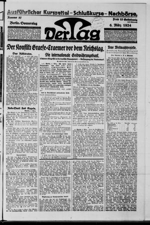 Der Tag on Mar 6, 1924