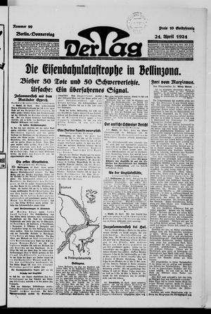 Der Tag vom 24.04.1924