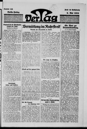 Der Tag on May 9, 1924