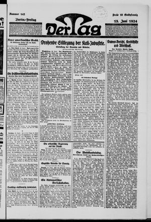 Der Tag on Jun 13, 1924