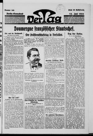 Der Tag vom 14.06.1924