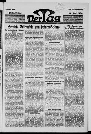 Der Tag on Jun 27, 1924