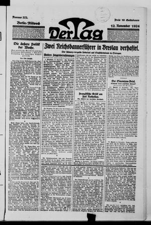 Der Tag vom 12.11.1924