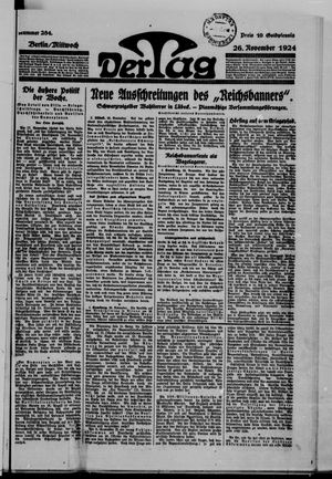 Der Tag on Nov 26, 1924