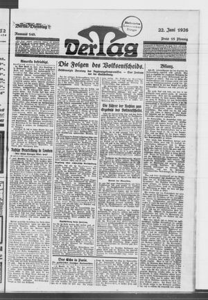 Der Tag vom 22.06.1926