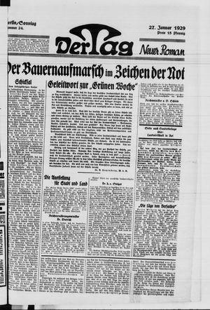 Der Tag vom 27.01.1929