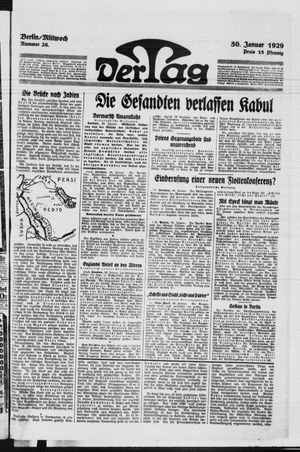 Der Tag vom 30.01.1929