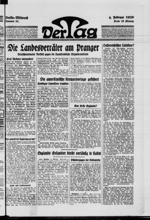 Der Tag vom 06.02.1929