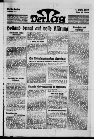 Der Tag vom 01.03.1929